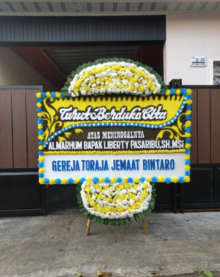 Papan Bunga Duka di Parit Lalang